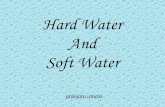 HARD WATER AND SOFT WATER