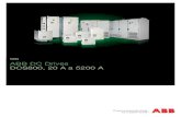 ABB DC Drives DCS800, 20 A a 5200 A