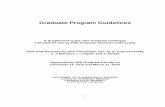 Graduate Program Guidelines