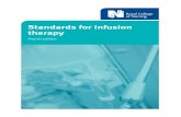 Standards for infusion therapy