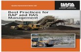 Best Practices for RAP and RAS Management