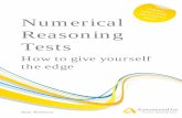 Numerical Reasoning Tests - How to Give Yourself the Edge