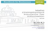 Idaho Unemployment Insurance Tax Information