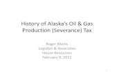 History of Alaska's Oil & Gas Production (Severance) Tax