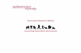 Annual Report 2014 moving families forward