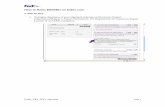 How to Enter EEI/SED on fedex - FedEx: Shipping