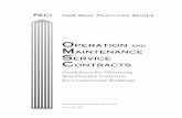 Operation and maintenance Service Contracts