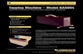 Tapping Machine – Model BAS004
