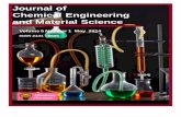Journal of Chemical Engineering and Material Science