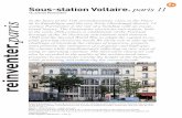 Sous-station Voltaire. paris 11