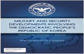 Report on North Korea's Military and Security Developments
