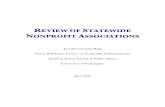 REVIEW OF STATEWIDE NONPROFIT ASSOCIATIONS