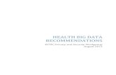 Health Big Data Recommendations HITPC Privacy And Security ...