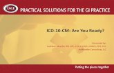 ICD-10-CM: Are You Ready?