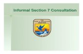 Informal Section 7 Consultation