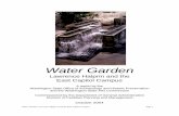 Watergarden Fountain Study - Capitol Campus, Olympia