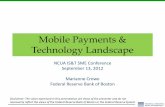 Mobile Payments & Technology Landscape