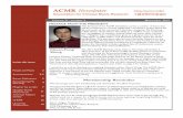 ACMR Newsletter