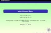Model-Model Data