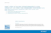 EMC VNX Scaling Performance for Oracle 12c RAC on VMware ...
