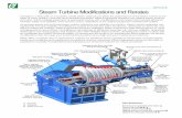 Steam Turbine Modifications and Rerates