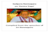 Sadguru Nannagaru on 'Karma Yoga' Compiled from the speeches ...