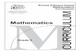 P.E.I. Mathematics Curriculum Guide Grade 5