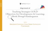 Teaching Strategies GOLD® Objectives for Development & Learning ...