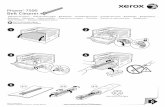 Phaser 7500 Printer instruction sheets for maintenance and ...