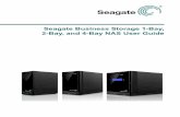 Seagate Business Storage 1-Bay, 2-Bay, and 4-Bay NAS User Guide