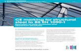 CE marking for structural steel to BS EN 1090-1