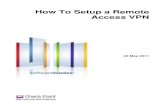 How To Setup a Remote Access VPN