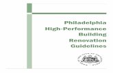 Philadelphia High-Performance Building Renovation Guidelines