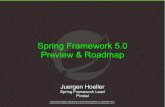 Spring Framework 5.0 Preview & Roadmap