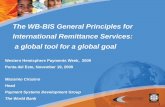 The WB-BIS General Principles for International Remittance Services