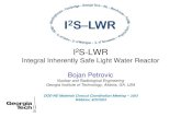 Integral Inherently Safe Light Water Reactor – I2S-LWR