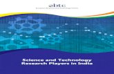 Science and Technology Research Players in India