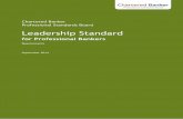 Leadership Standard for Professional Bankers