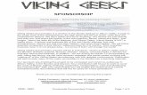 Viking Geeks documentary sponsorhip packages_Jan2016