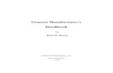 Page 1 Cement Manufacturer's Handbook by Kurt E. Peray ...