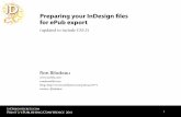 Preparing your InDesign files for ePub export