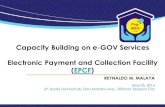 Capacity Building on e-GOV Services Electronic Payment and ...