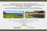 guidance for developing an Off-site stormwater Compliance program ...