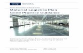 Material Logistics Plan Good Practice Guidance - Wrap