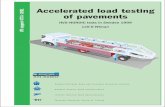 Accelerated load testing of pavements