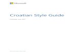 Croatian Style Guide