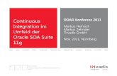 Continuous Integration im Umfeld der Oracle SOA Suite 11g