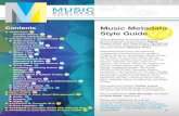 Contents Music Metadata Style Guide