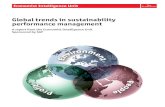 Global trends in sustainability performance management