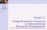 Using Forward Contracts in International Financial Management
